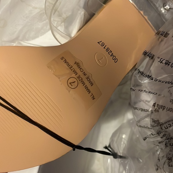 Clear Block Heels - Picture 4 of 5